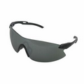 Strikers Safety Glasses with Black/ Silver Frame & Silver Mirror Lens